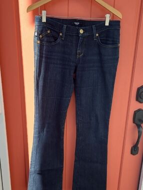Rock & Republic Dark Indigo Flare Jeans Sz 29